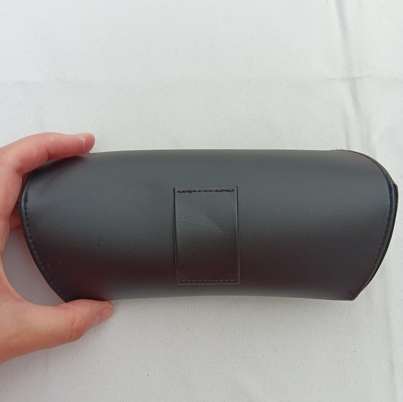 Genuine Ray-Ban Sunglass Case Only Luxottica Sunglasses Snap Closure Black - Picture 4 of 5